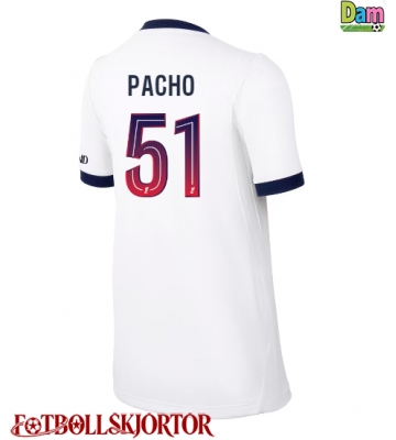 Paris Saint-Germain Willian Pacho #51 Bortatröja Dam 2026-27 Kortärmad